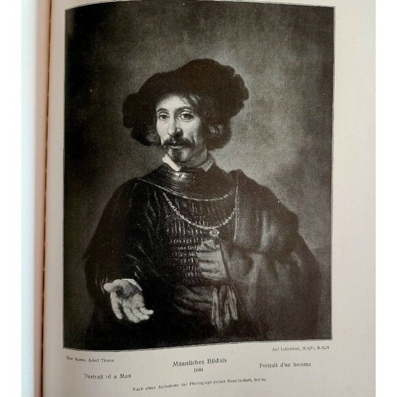 Rembrandt Des Meisters Gemalde First Edition 1906 Fine Arts Museum Boston BKBX1 - Picture 6 of 11